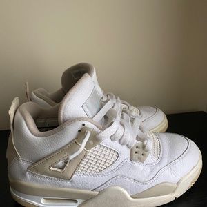 Jordan 4 Linen/Sand